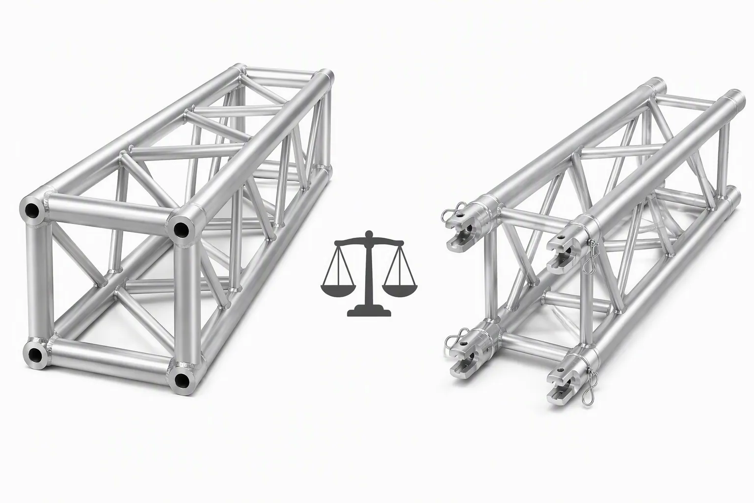 Aluminum Box Truss vs Spigot Truss Comparison