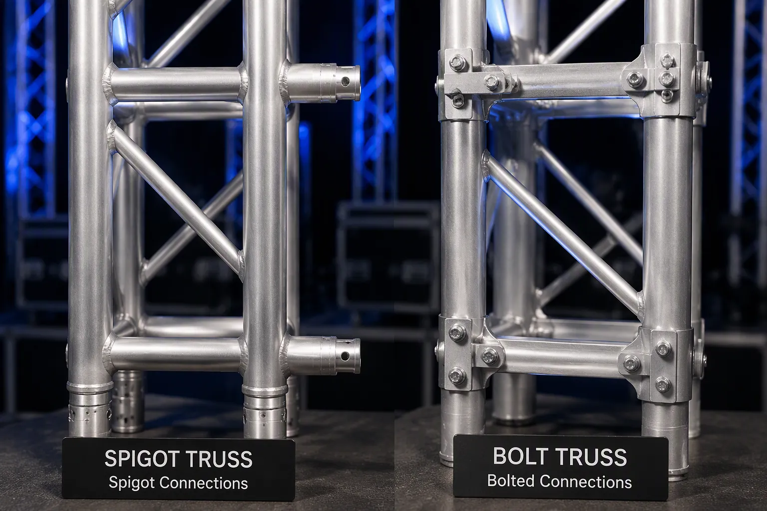 Spigot Truss vs Bolt Truss: Differences, Applications and Advantages
