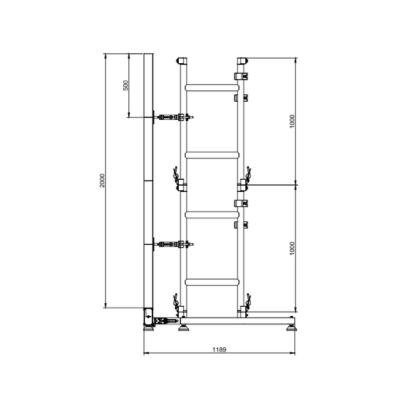 Aluminum LED Support 3*2m Aluminum LED Support 3*2m