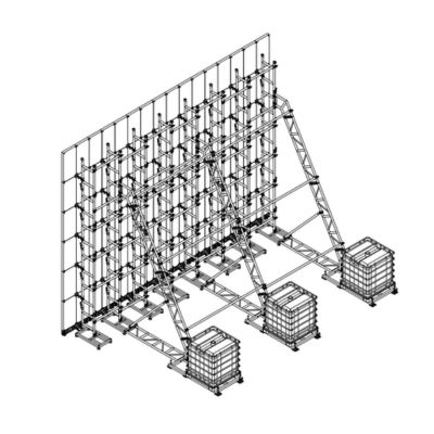 Ballast Counterweight LED Wall Bracket