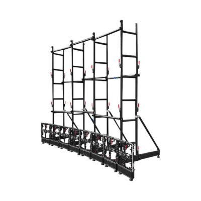 4*3m Curved LED Wall Ground Support