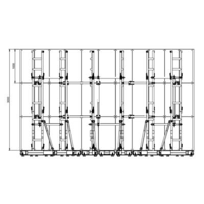 5.5*3m Curved LED Video Wall System