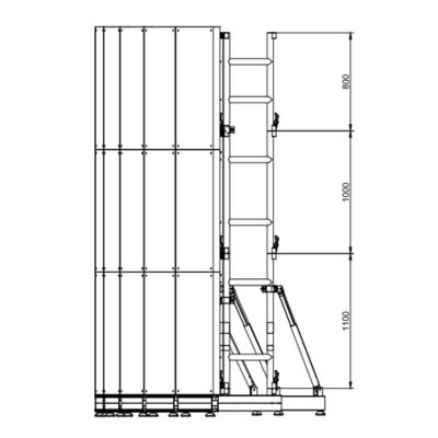 Curved LED Wall Stacking System 5.5*3m