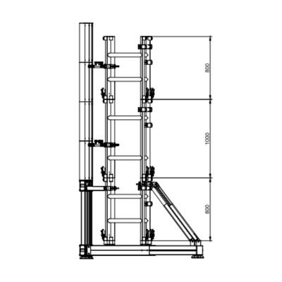 Off-ground Curved LED Video Wall System