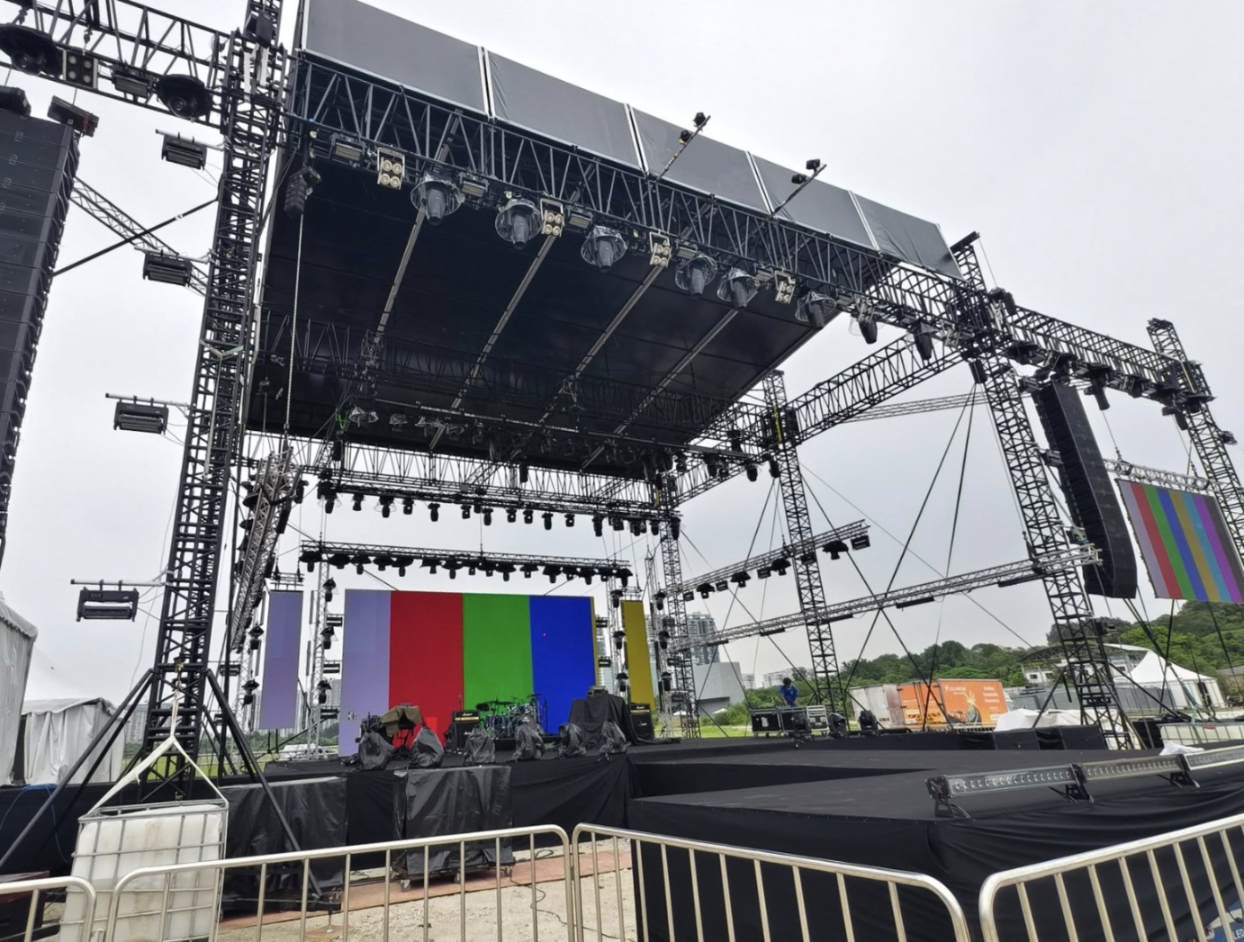 Heavy-duty Aluminum Flat Truss Structure Heavy-duty Aluminum Flat Truss Structure