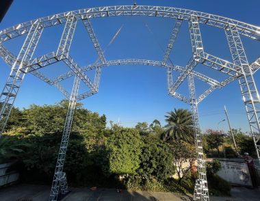 18×5×12m High-Strength Aluminum Truss Flying Trapeze Truss Structure
