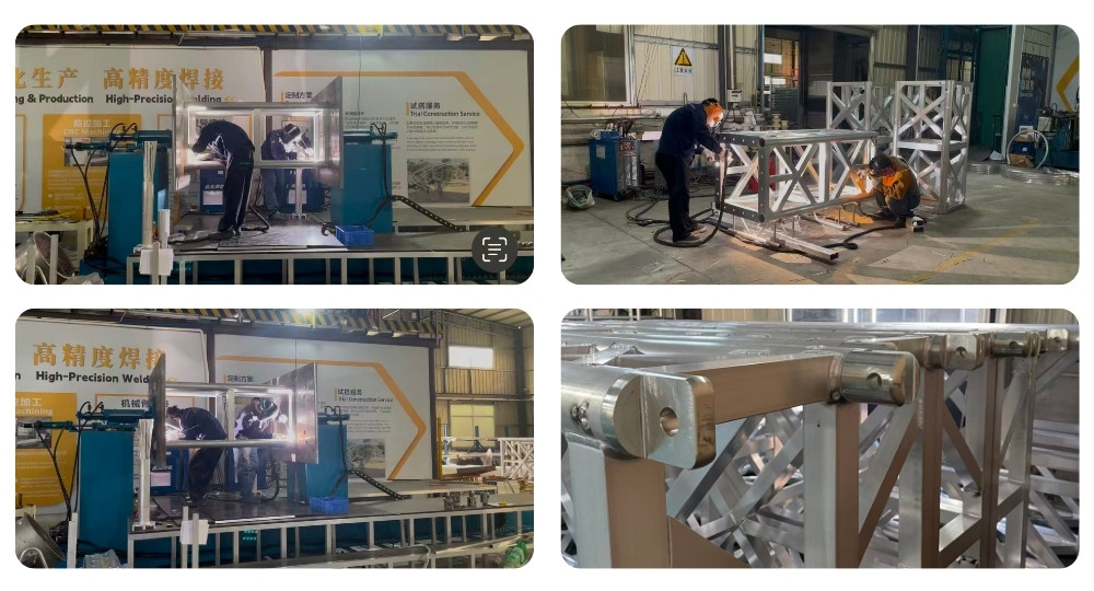 550&times;1500mm heavy duty truss welding