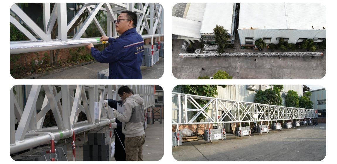 Heavy duty 550&times;1500mm aluminum truss