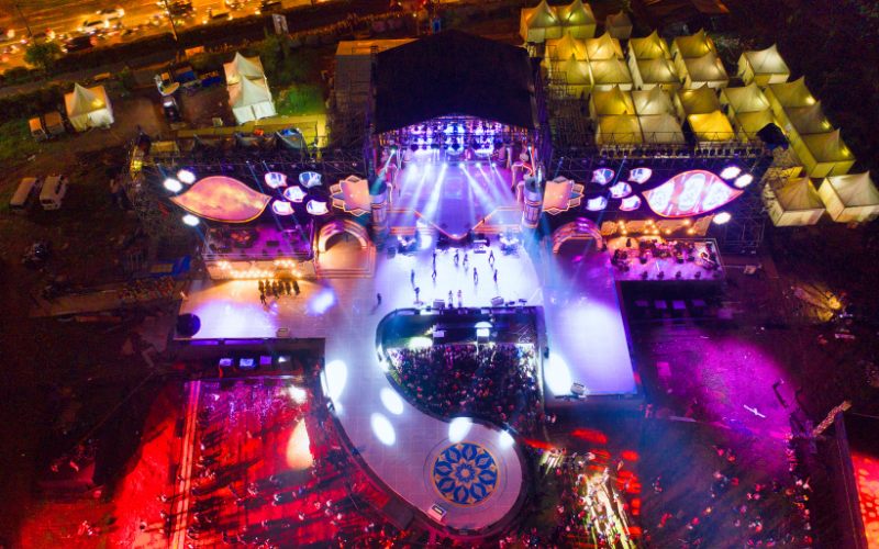 550x1500mm aluminum spigot truss for stage events