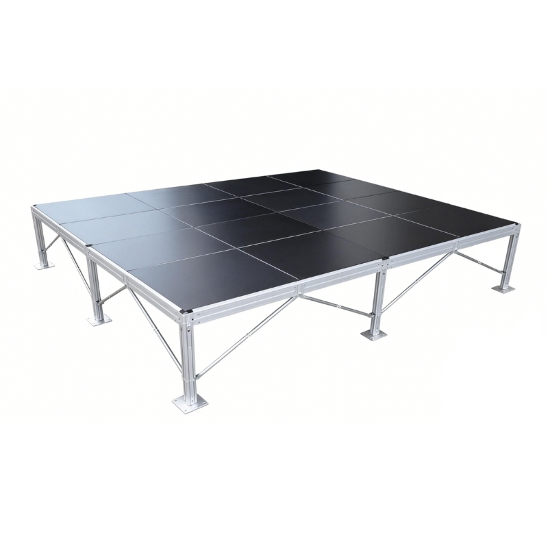 aluminum heavy-duty modular stage system for events
