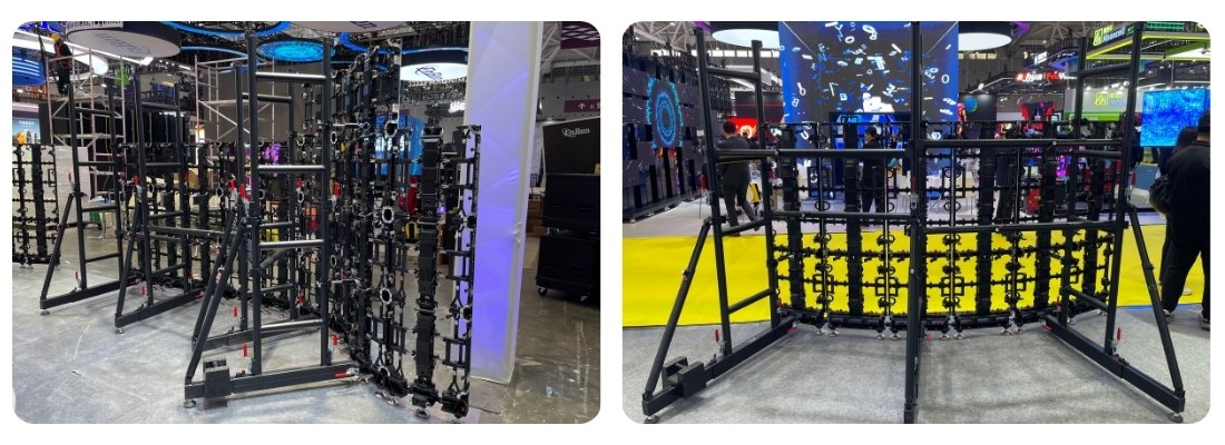 GF-Truss aluminum LED screen ground support systems