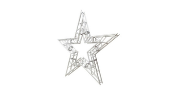 Star-shaped specialty aluminum truss Star-shaped specialty aluminum truss