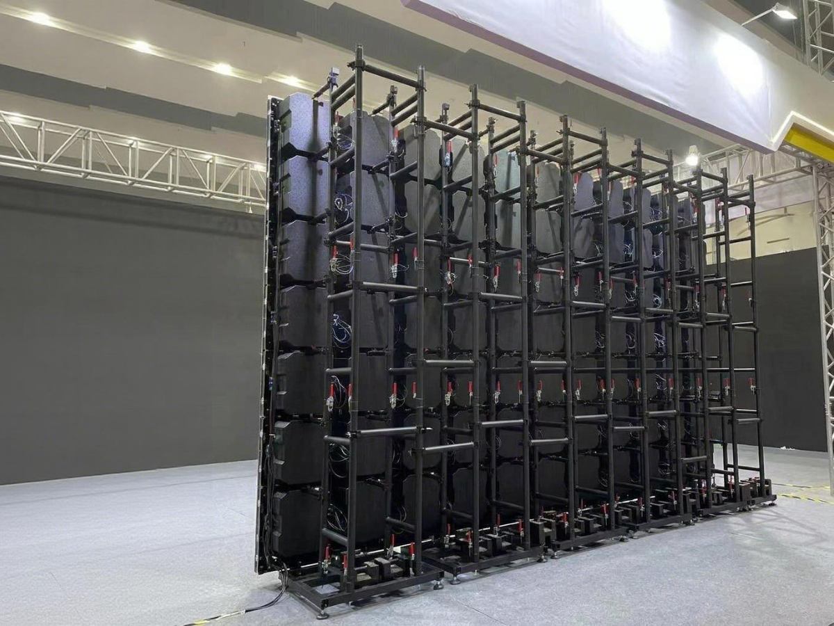 LED Wall Support for 3D Kinetic LED Screen LED Wall Support for 3D Kinetic LED Screen