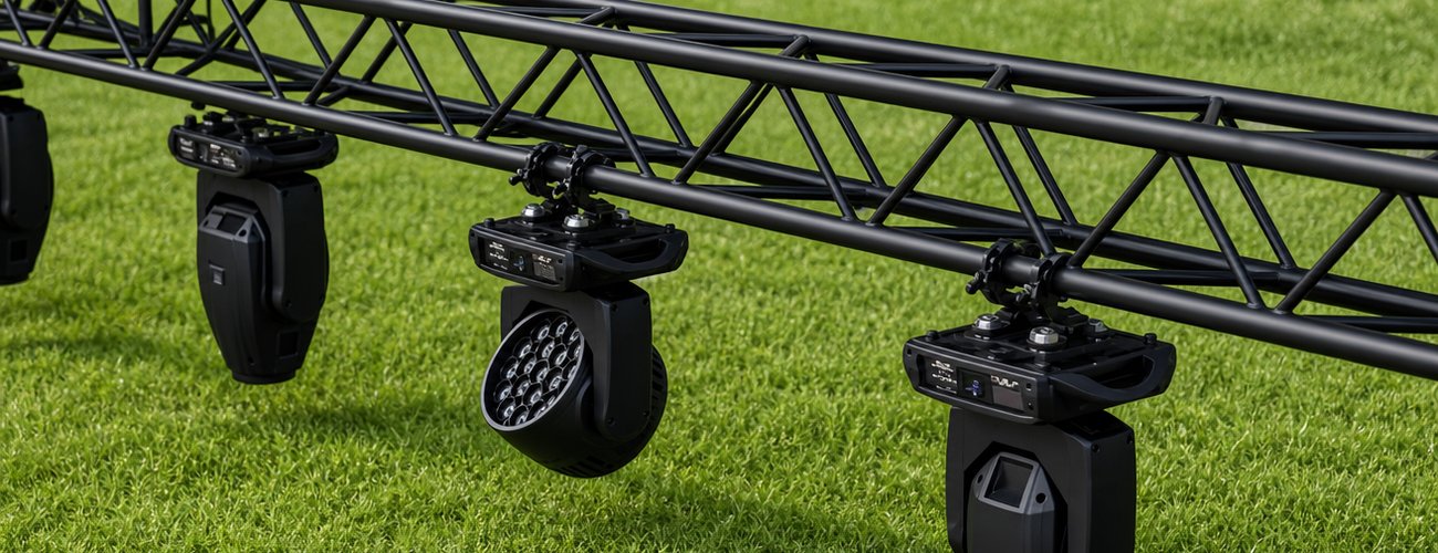 Aluminum truss stage roof system for different outdoor events